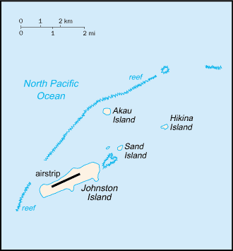 Map of Johnston Atoll